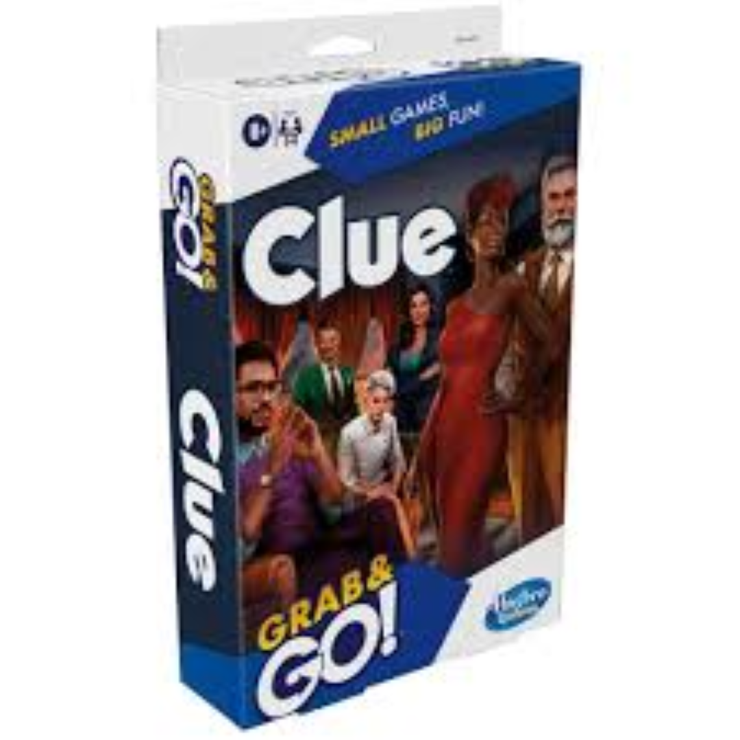HASBRO CLUE GRAB AND GO